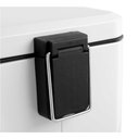 Ver imagem 3 de Lixeira Retangular 20L Inox Branca VONDER 20L retangular