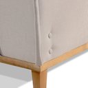 Ver imagem 4 de Sofá Fixo 3 Lugares Luxo 180 cm Aquiles Bege Claro