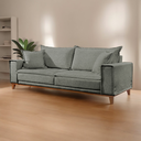 Ver imagem 4 de Sofá Fixo 3 Lugares Luxo 180 Cm Aquiles