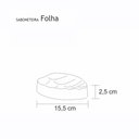 Ver imagem 2 de Saboneteira Folha Cristal (Transparente)