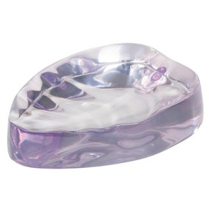 Saboneteira Folha Cristal (Transparente)