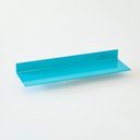 Ver imagem 1 de Prateleira Flutuante Azul Metal 30cm