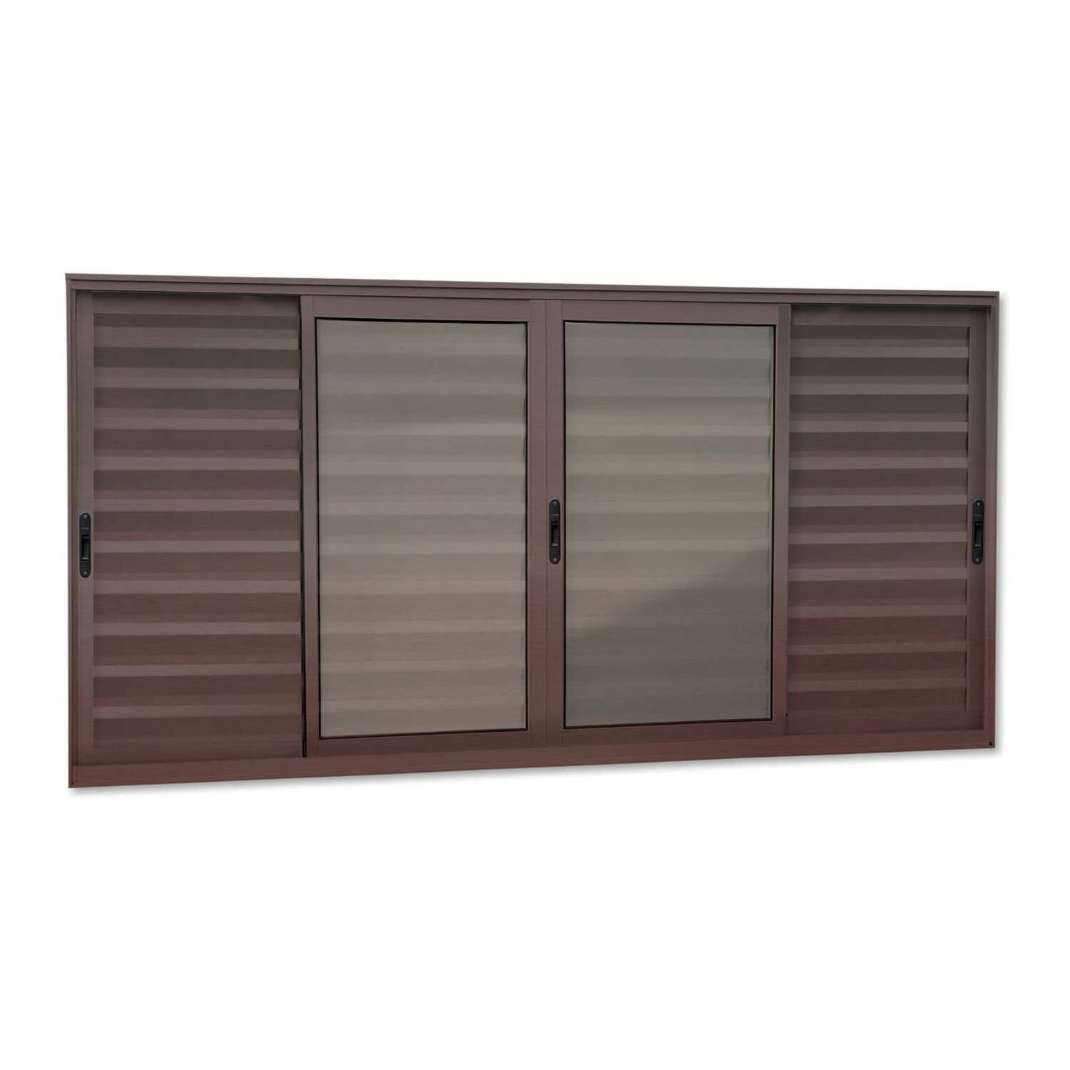 Veneziana Elite 6 Folhas Moveis 100 X 200 Vidro Liso - 3