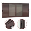 Ver imagem 2 de Veneziana Elite 6 Folhas Moveis 100 X 200 Vidro Liso