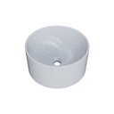 Ver imagem 2 de Cuba de Apoio Redonda BL30 30,5x30,5cm Lapimat Branco/Granit Matte Compace