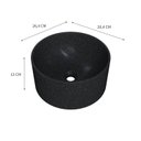 Ver imagem 3 de Cuba de Apoio Redonda Bl30 30,5x30,5cm Lapimat