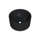 Ver imagem 2 de Cuba de Apoio Redonda BL30 30,5x30,5cm Lapimat Preto/Granit Matte Compace