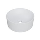 Ver imagem 2 de Cuba de Apoio Redonda BL34 34x34cm Lapimat Branco/Matte Fosca Compace