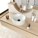 Ver imagem 6 de Cuba de Apoio Redonda Bl34 34x34cm Lapimat