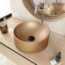 Ver imagem 1 de Cuba de Apoio Redonda Bl34 34x34cm Lapimat