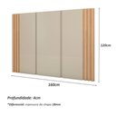 Ver imagem 7 de Cama Solteiro Cabeceira e Mesa C/ 2 Gavetas sob Medida Mdf Cor:carvalho Malva com Titânio