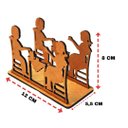 Ver imagem 4 de Porta Guardanapo em MDF - Kit 10 Unidades