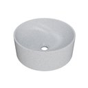 Ver imagem 2 de Cuba de Apoio Redonda BL34 34x34cm Lapimat Branco/Granit Matte Compace