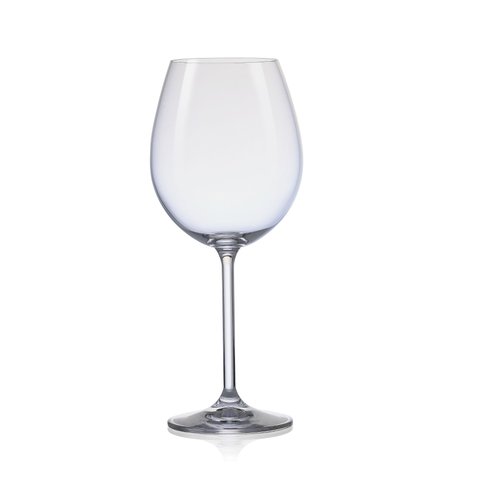 Conjunto 6 Taças Porto Brasil Sfera Água 580ml - Cristal Eco-Crystal Luxion