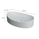 Ver imagem 3 de Cuba de Apoio Oval Canoa Bc47 47x30cm Lapimat