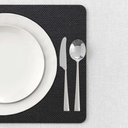 Ver imagem 5 de 6 Jogo Americano Preto Impermeável 29 X 44cm - Id Decor