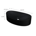 Ver imagem 3 de Cuba de Apoio Oval Canoa Bc47 47x30cm Lapimat