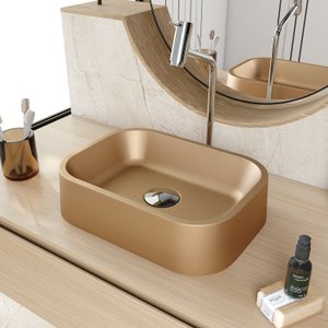 Cuba de Apoio Retangular Br37 37,8x28cm Lapimat