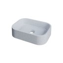 Ver imagem 2 de Cuba de Apoio Retangular BR37 37,8x28cm Lapimat Branco/Granit Matte Compace