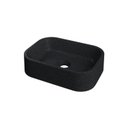 Ver imagem 2 de Cuba de Apoio Retangular BR37 37,8x28cm Lapimat Preto/Granit Matte Compace