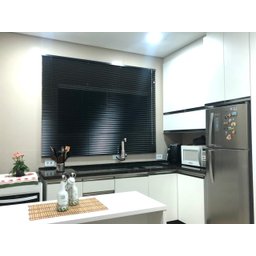 Persiana Horizontal Preta - 2,00m Larg X 1,70m Alt - Alumínio 25mm - Persianet - 4