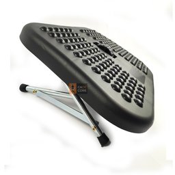Apoio de Pés Nr-17 Altura Regulavel Confortavel Massagem Preto - 4
