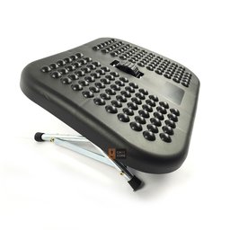 Apoio de Pés Nr-17 Altura Regulavel Confortavel Massagem Preto - 2