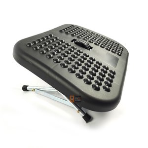 Apoio de Pés Nr-17 Altura Regulavel Confortavel Massagem Preto