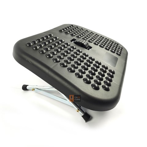 Apoio de Pés Nr-17 Altura Regulavel Confortavel Massagem Preto