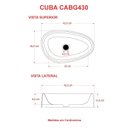Ver imagem 4 de Cuba de Apoio Gota Bg43 43,5x26,5cm Lapimat
