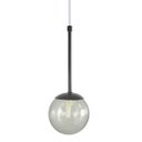 Ver imagem 1 de Pendente Globo Esfera de Vidro 12cm - Preto - Vidro Fume - 2527-3-fu