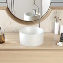 Ver imagem 6 de Cuba de Apoio Redonda BL30 30,5x30,5cm Lapimat Cinza/Matte Fosca Compace