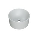 Ver imagem 2 de Cuba de Apoio Redonda BL30 30,5x30,5cm Lapimat Cinza/Matte Fosca Compace