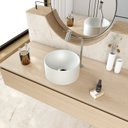 Ver imagem 7 de Cuba de Apoio Redonda Bl30 30,5x30,5cm Lapimat