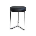 Ver imagem 1 de Banqueta Baixa para Cozinha Bar Balcão Bistro Mesa Itália:preto