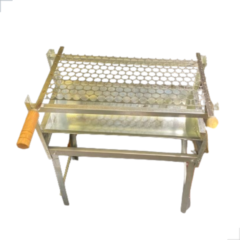 Churrasqueira Portatil Casa Camping Pescaria Espetos 55x27 Slim S2