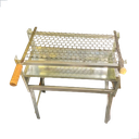 Ver imagem 1 de Churrasqueira Portatil Casa Camping Pescaria Espetos 55x27 Slim S2