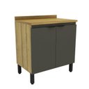 Ver imagem 7 de Cozinha Compacta 2 Peças com Tampo de 25mm Magnolia