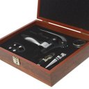 Ver imagem 2 de KIT PARA VINHO 7 PEÇAS COM SACA ROLHAS PROFISSIONAL