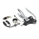 Ver imagem 3 de KIT PARA VINHO 7 PEÇAS COM SACA ROLHAS PROFISSIONAL