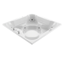 Ver imagem 2 de Spa com Hidromassagem Flower Spacril Ouro Fino com Aquecedor e Cromoterapia LED 180x180cm 4 Lugares em Acrílico Branco 220V