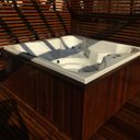 Ver imagem 6 de Spa com Hidromassagem Flower Spacril Ouro Fino com Aquecedor e Cromoterapia LED 180x180cm 4 Lugares em Acrílico Branco 220V