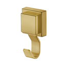 Ver imagem 1 de Gancho de Parede Multiuso com Fixação Adesiva - Dourado Matte