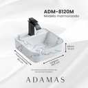 Ver imagem 3 de Cuba de Apoio com Mesa Adamas Adm-8120m