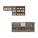 Ver imagem 3 de Cozinha Compacta 5 Pç com Tampo para Cooktoop Yasmin Espresso Móveis