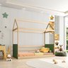 Cama Montessoriano Reversível Completa Casinha Garden Casatema MadeiraOriginals - 7