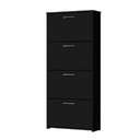 Ver imagem 1 de Organizador Sapateira Carol 4 Gavetas Basculantes Preto