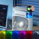 Ver imagem 4 de Climatizador de Janela Mini Ar Ventilador 10w Bivolt 600ml