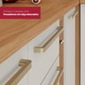 Cozinha Compacta 3 Peças com Torre Quente Yasmin Espresso Móveis - 11