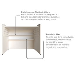 Conjunto Infantil de Cama Montessoriana e Escrivaninha com Regulagem de Altura - 16